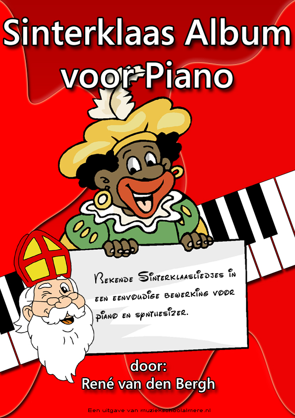 Cover Sinterklaasalbum Piano